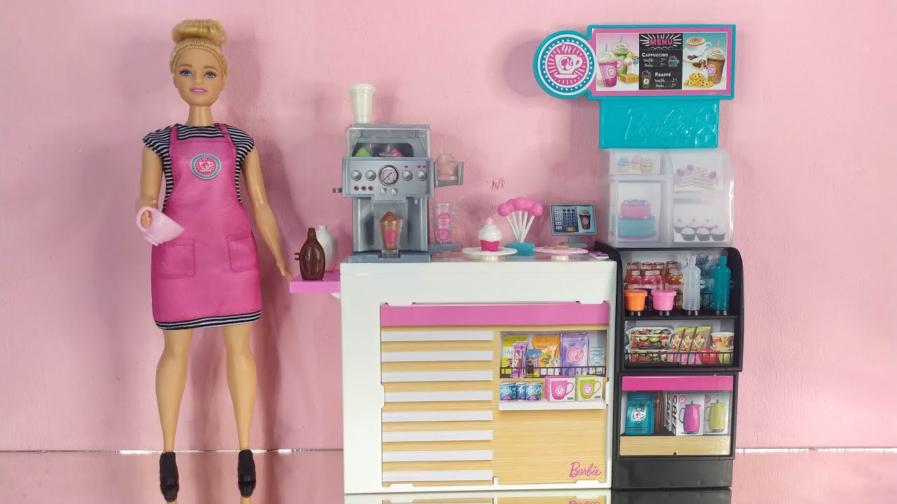 REVIEW PLAYSET CAFETERIA DA BARBIE DE 2020 EM PORTUGUÊS BR