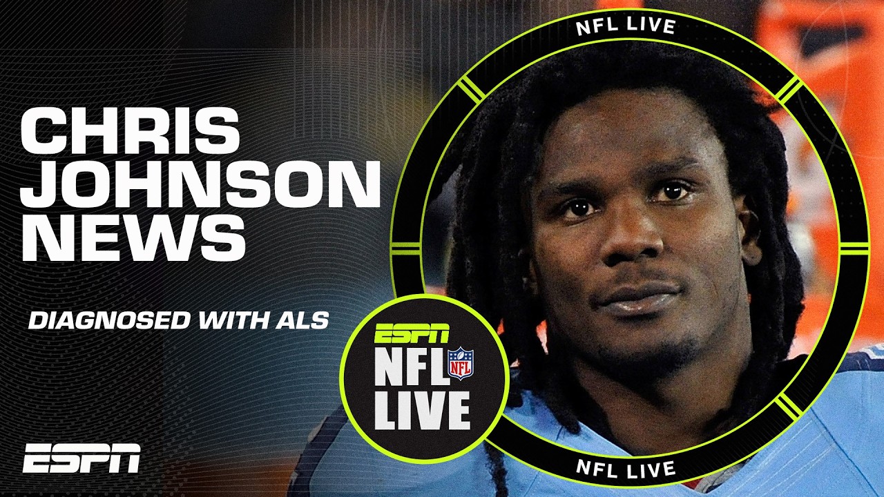 Подробности о диагнозе БАС у Криса Джонсона | NFL Live
