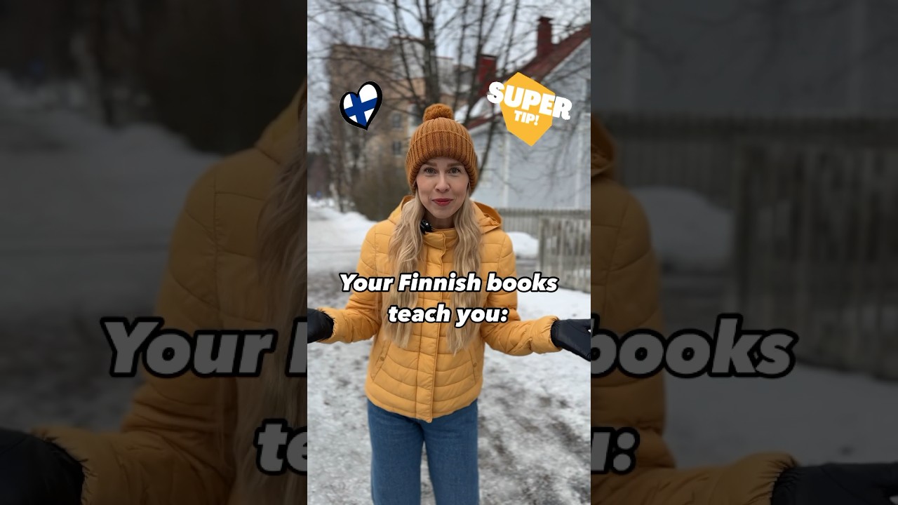 Разговорный финский совсем другой😱☝🏻 #финскийязык #Финляндия