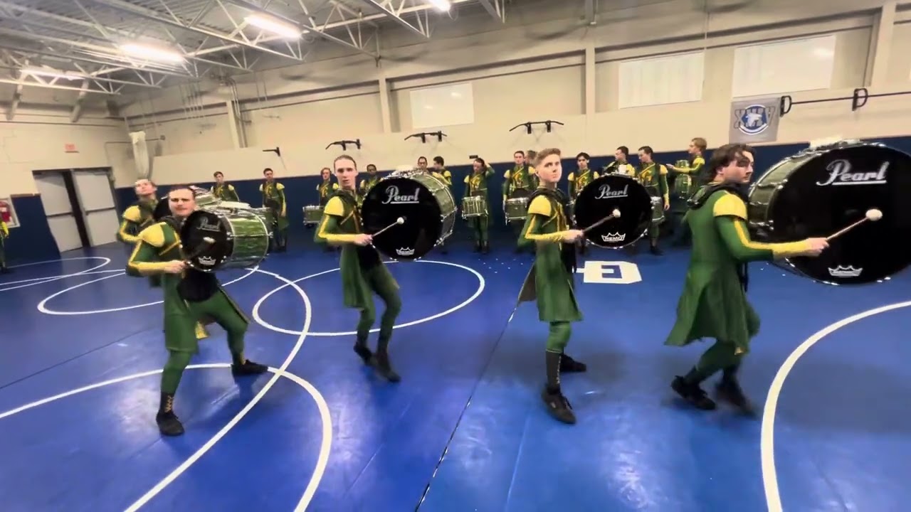 GEORGE MASON UNIVERSITY INDOOR DRUMLINE 2025 FULL RUN (LOT)