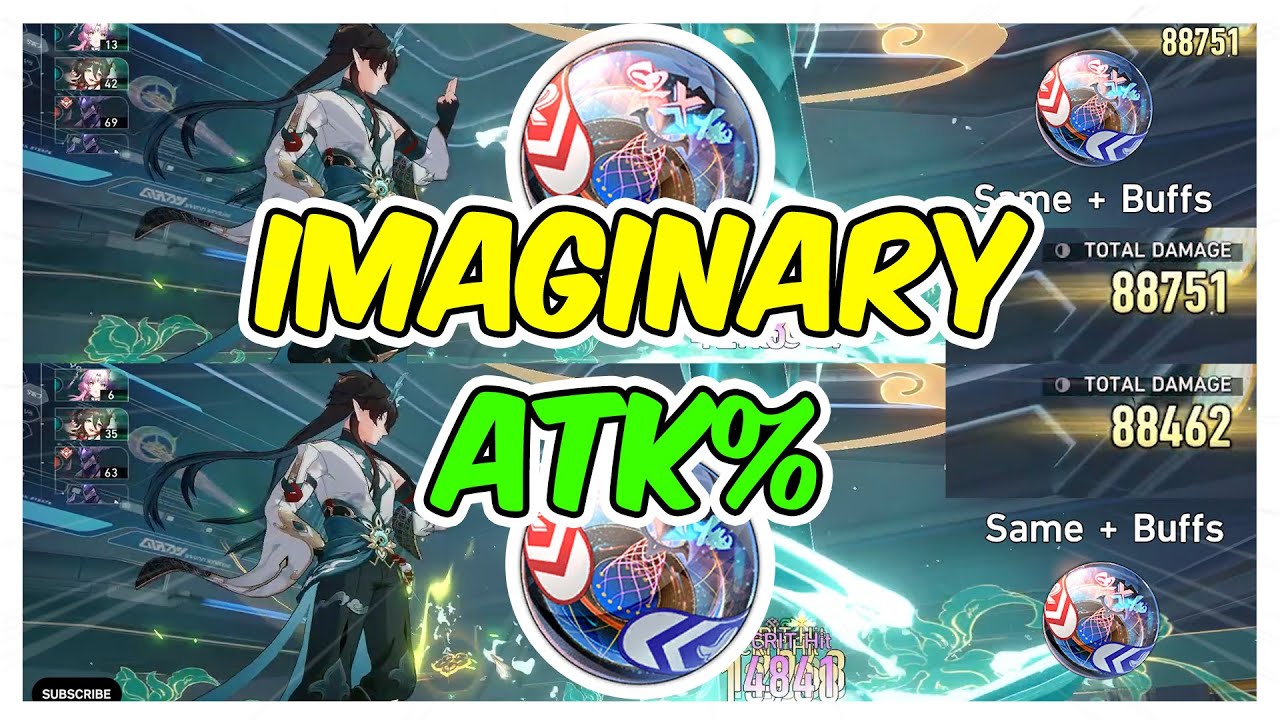 Dan Heng Imaginary vs ATK% Planar Sphere Relic Damage Comparison【 Honkai Star Rail Dan Heng Build 】