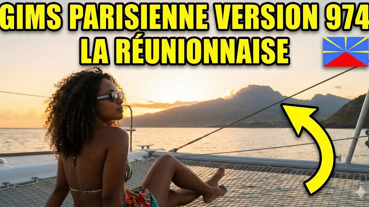 Remix GIMS - Parisienne (Version RÉUNIONNAISE 974 Refrain By Soldan Diga Saba) 🇷🇪 - Clip AI