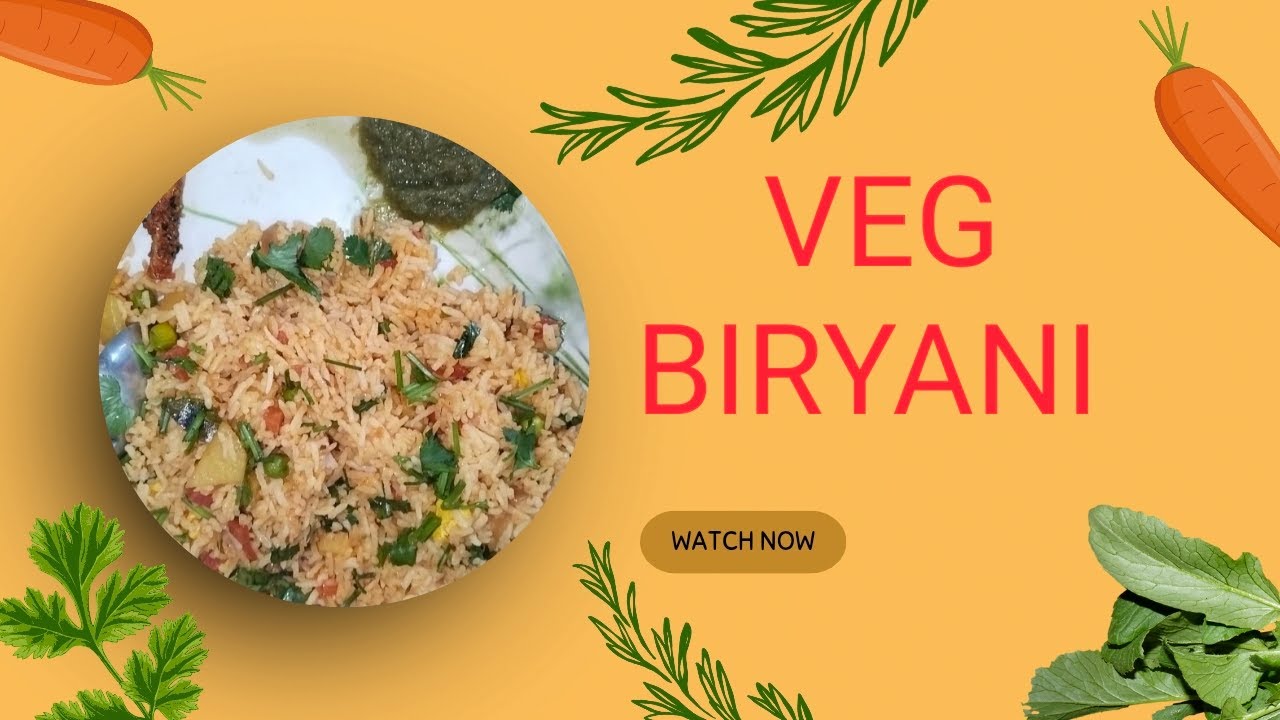 वेज बिरयानी घर पर 🍲। Veg Biryani recipe #momandmuskanvlogs#dailyvlog