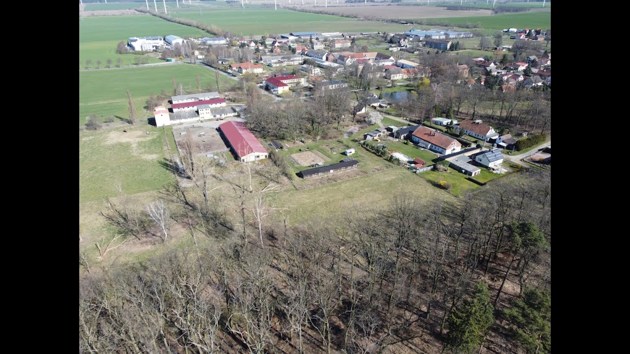 Ein ausführlicher Rundflug um die Ortslage von Kemnitz