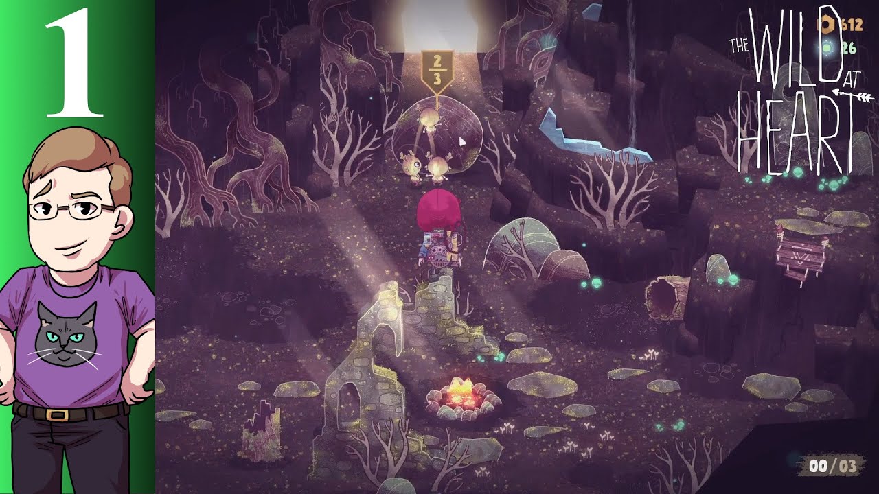 Let's Play The Wild At Heart (Blind) Part 1 - A New Indie Game Similar To the Pikmin Series!