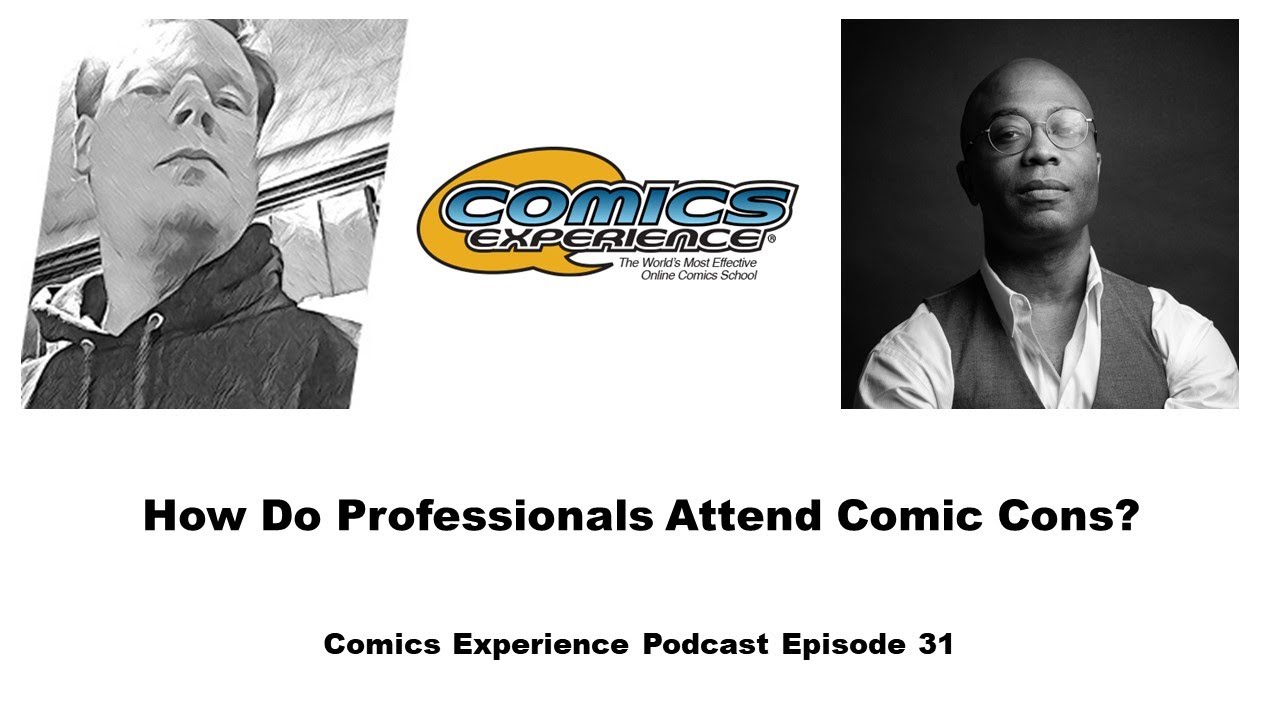 How Do Professionals Attend Comic Book Conventions?