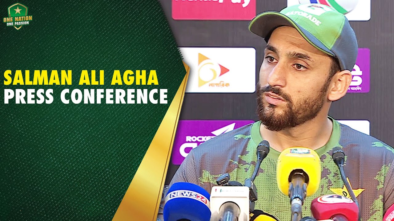 Pakistan Captain Salman Ali Agha Press Conference in Dhaka | Pakistan vs Bangladesh T20I Series 2025