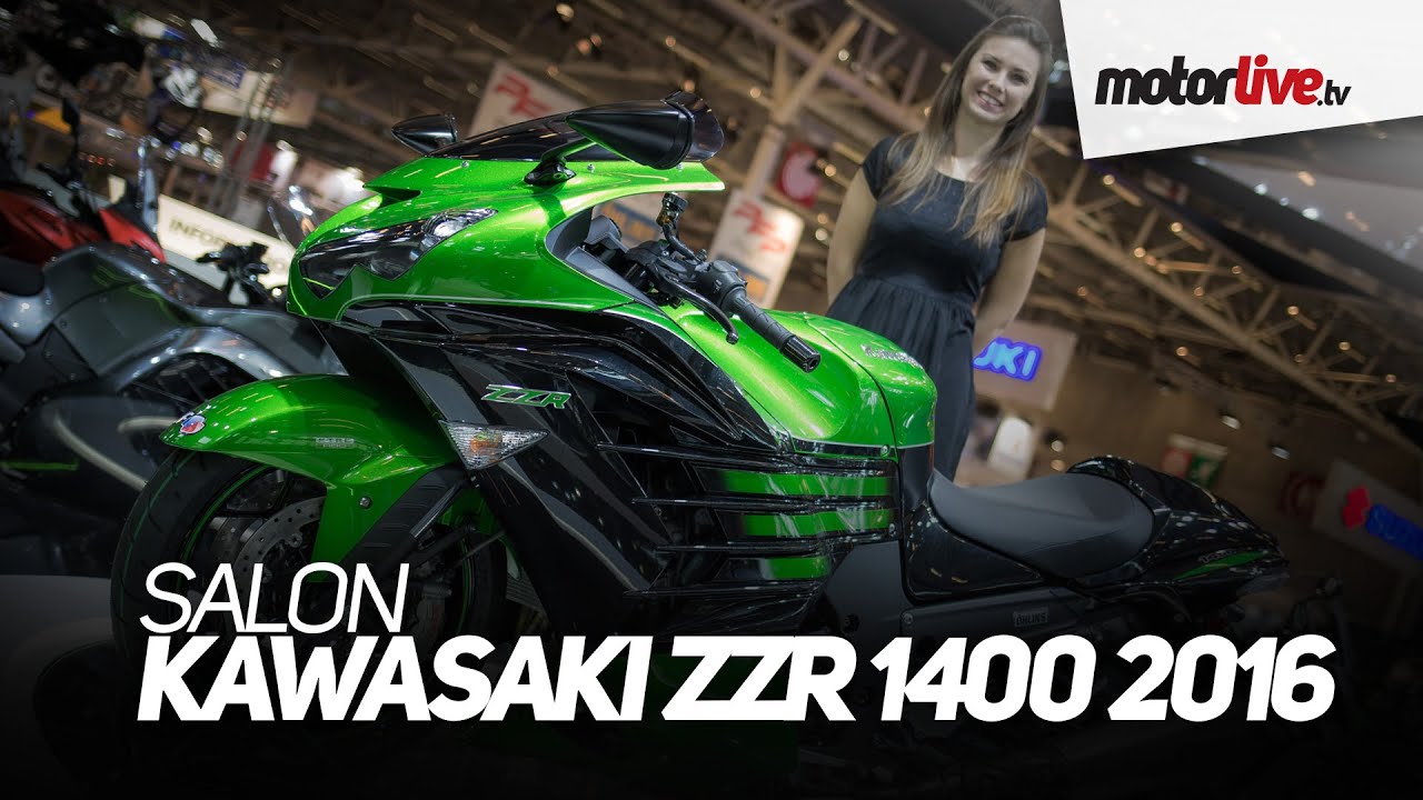SALON DE PARIS 2015 | KAWASAKI ZZR 1400 2016