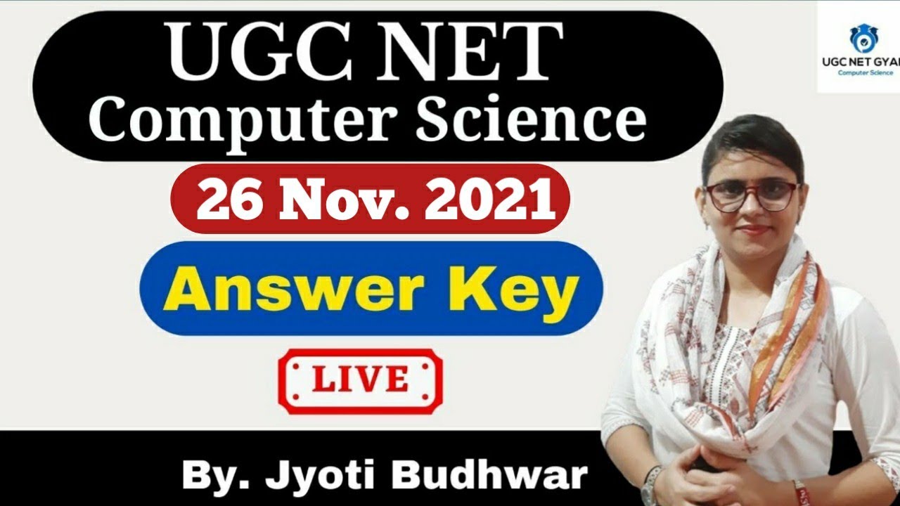 UGC NET COMPUTER SCIENCE Complete Answer key 2021 | UGC NET EXAM 2021