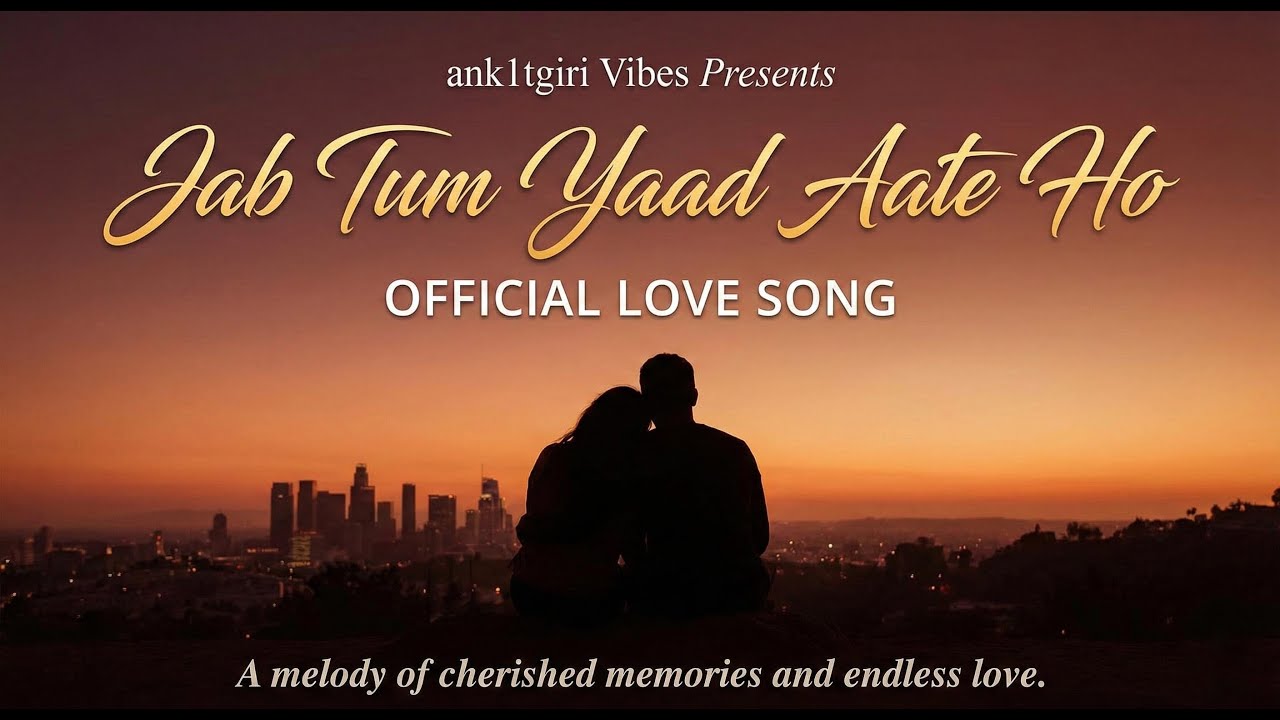 Jab Tum Yaad Aate Ho (Official Song) | Heart Touching Love Song | New Hindi Song | ank1tgiri Vibes