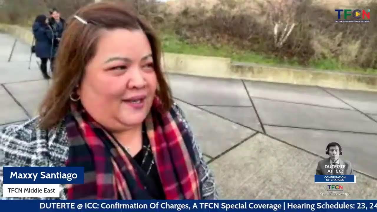 DUTERTE @ ICC: Confirmation of Charges Day1