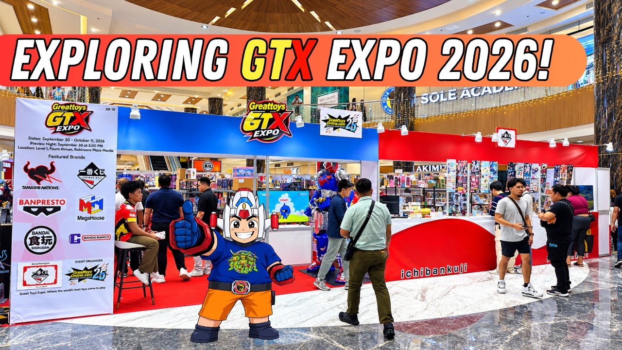 Exploring GreatToys GTX Expo 2026! | Ronson's Manila