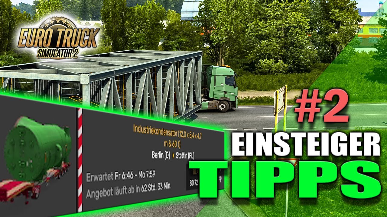 🔍 ETS 2 Schwertransport finden &ndash; So startest du Spezialtransporte im Euro Truck Simulator 2! #ets2