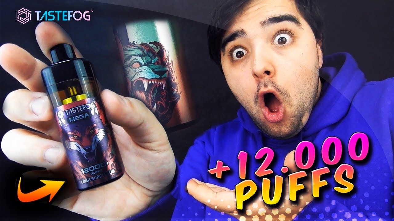 😱TIEMBLAN LOS DESECHABLES CON +12K PUFFS | TASTEFOG MEGA🥰