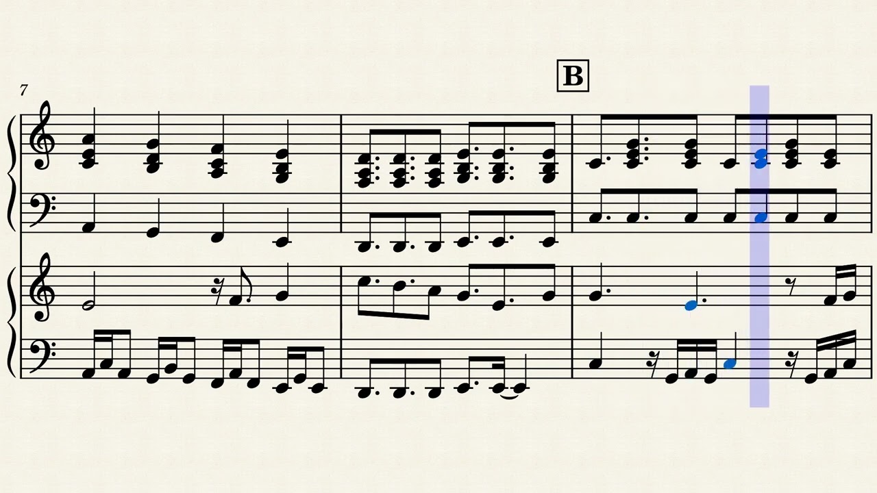 Desert Palace Zone (Sonic the Hedgehog 3): Piano Duet Version