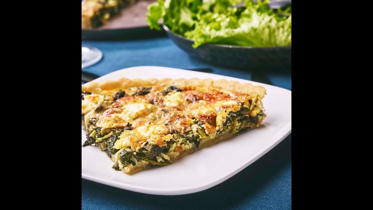 Recette de la tarte au cresson