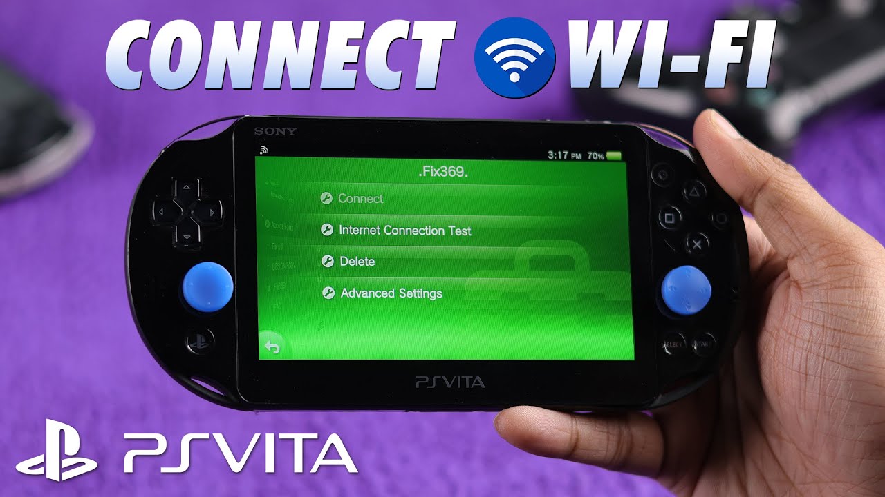 Как подключить WiFi к PS VITA [Беспроводной Интернет]
