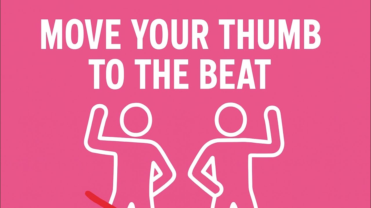 Move Your Thumb to the Beat! 🎵👆Can you keep up with the rhythm?