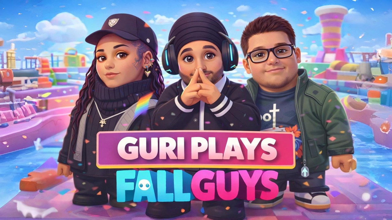 🔴 Fall Guys LIVE 🚀 | Noob to Pro Challenge! 💪 | Guri Plays