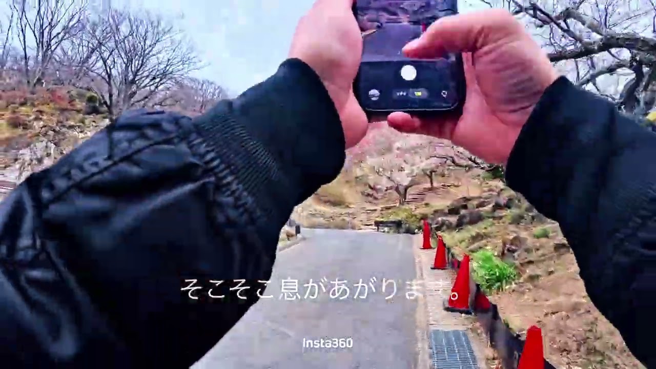 茨城ツーリング　筑波山　梅祭り　zzr1100