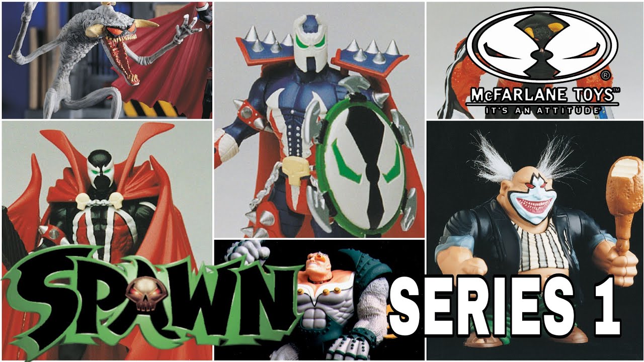 AQUI COMENZO TODO!!! SPAWN SERIES 1 MCFARLANE TOYS 1994 