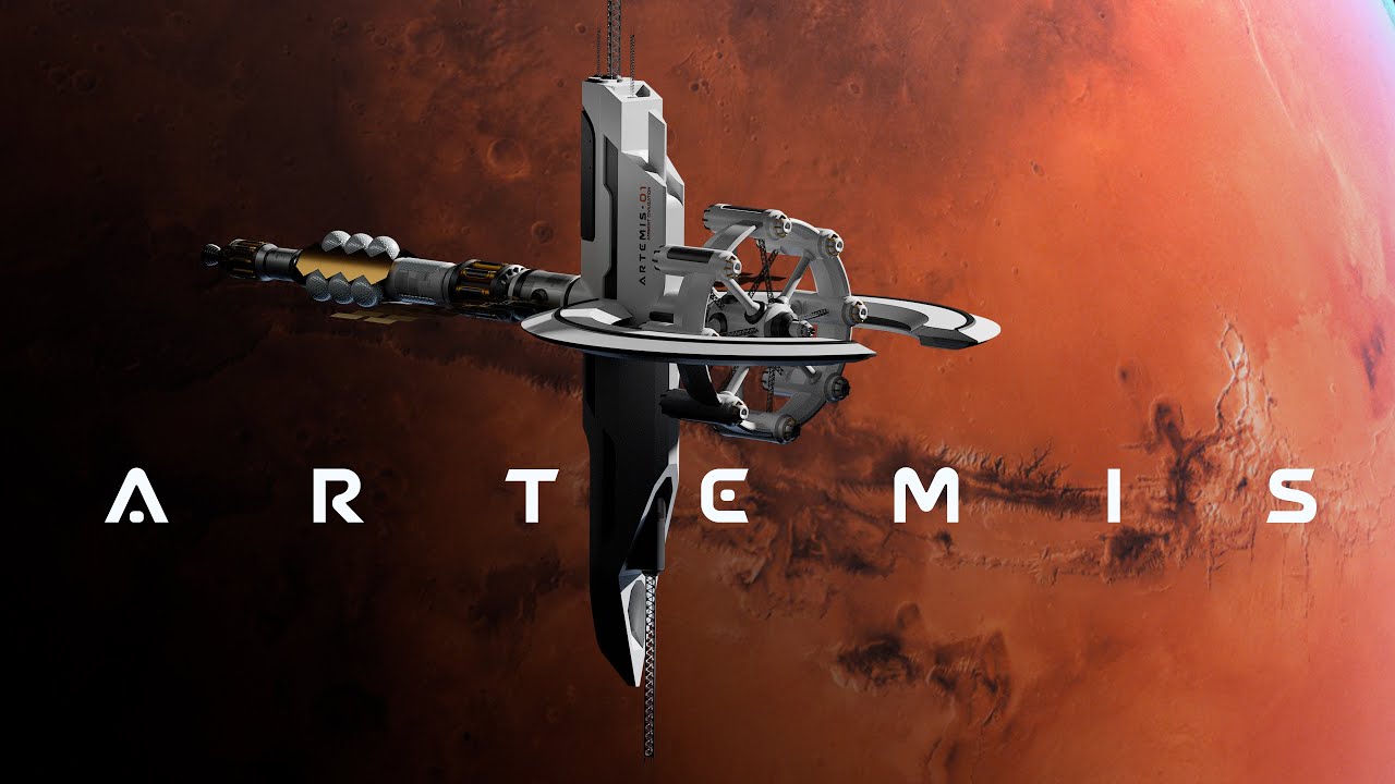 (No AI Music) A R T E M I S - Epic Space Journey Ambient | Sci-Fi Cinematic Music for Focus, Work &
