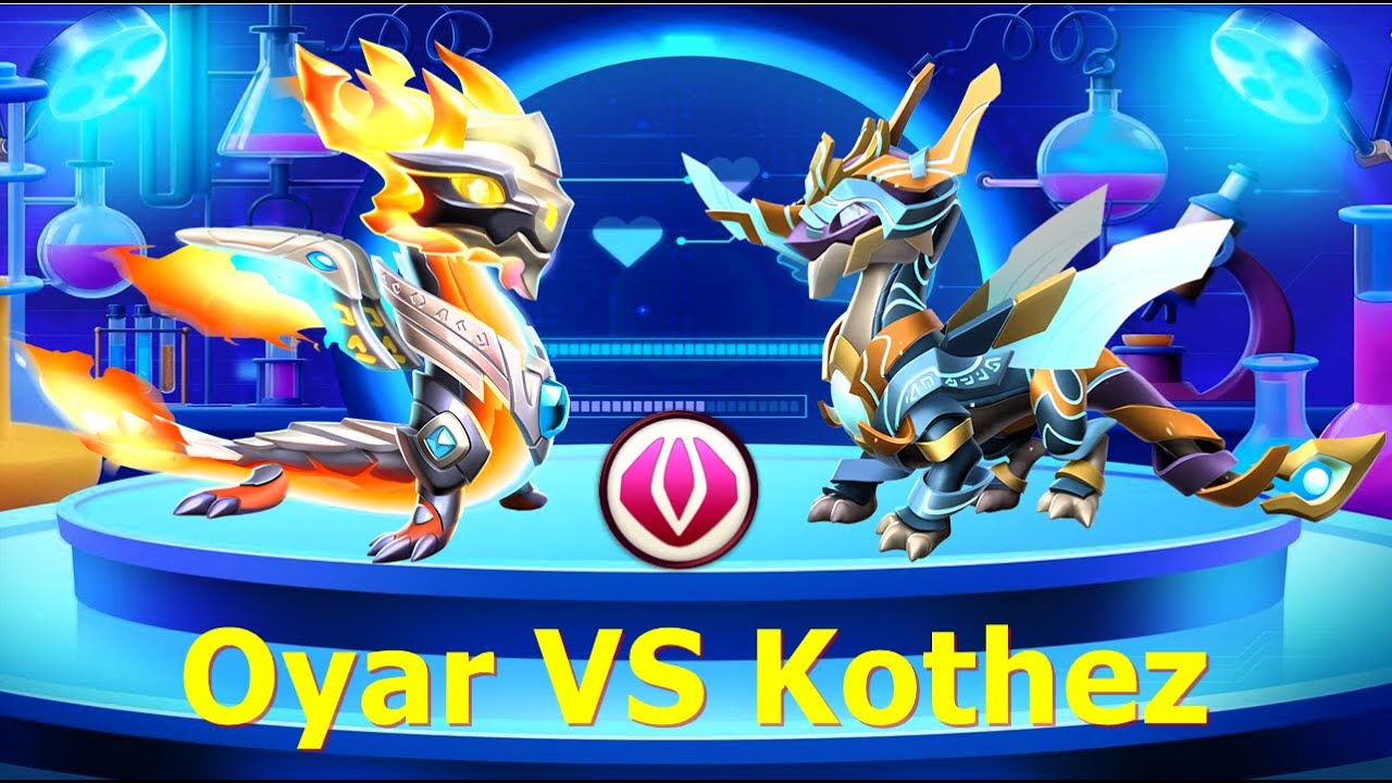 Oyar Vs Kothez Ancient Dragons-Dragon Mania legends | Best ancient dragon ? | DML