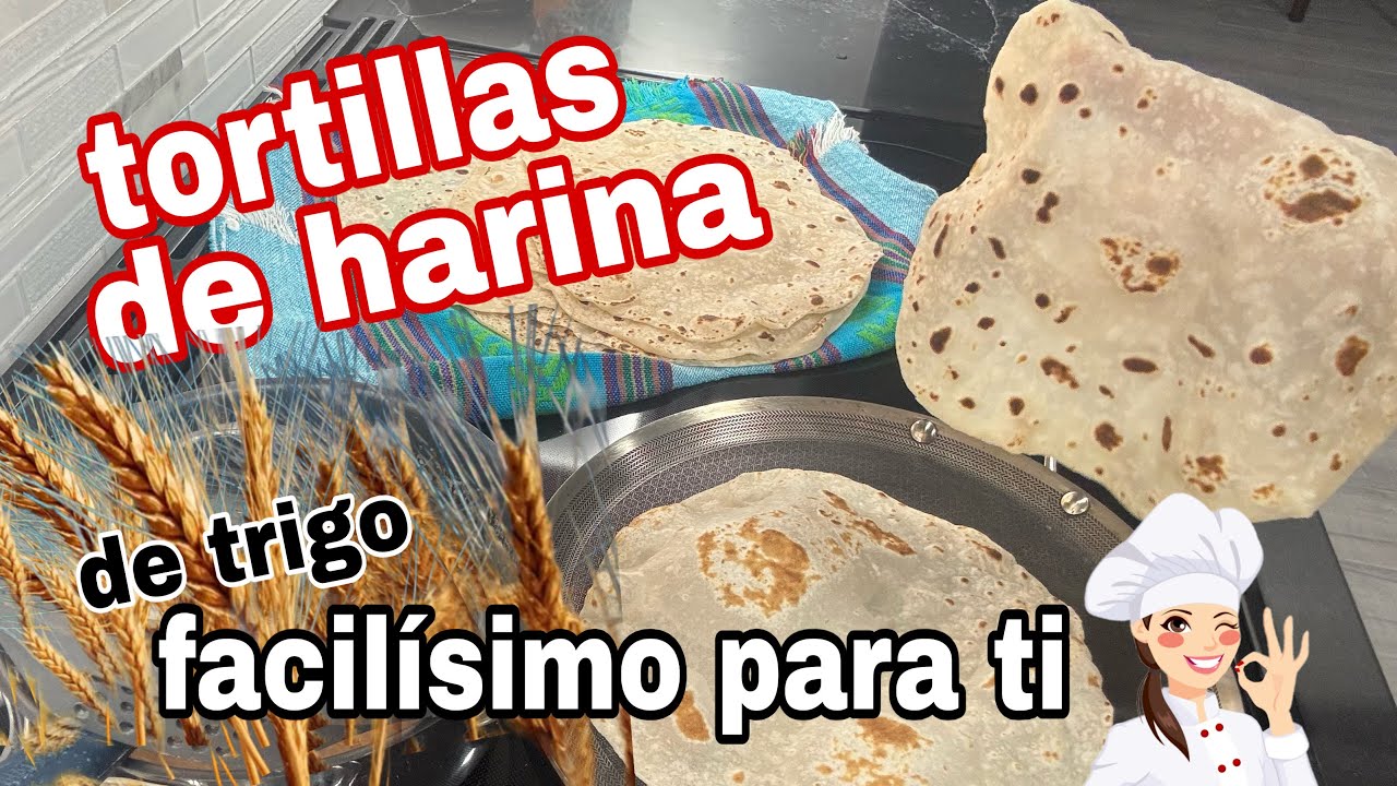 Fácil y sensillo 😋tortillas de harina 😋