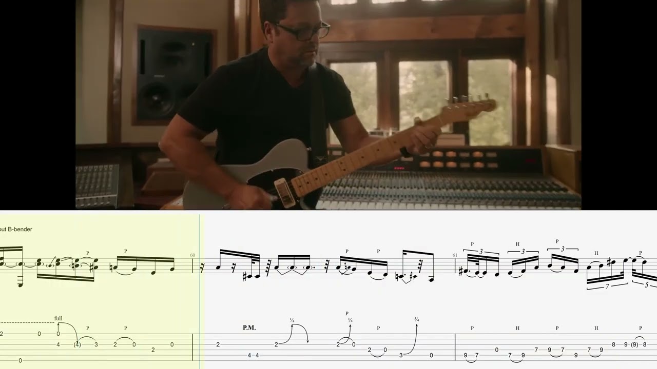 Brent Mason TAB - Blowin' Smoke (FULL Transcription #tabs)