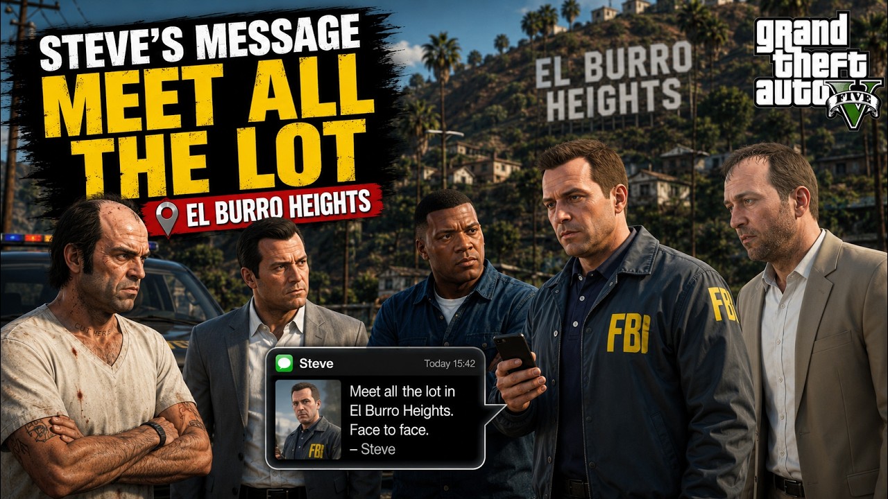 FBI’s Message to Trevor Face-to-Face in El Burro Heights
