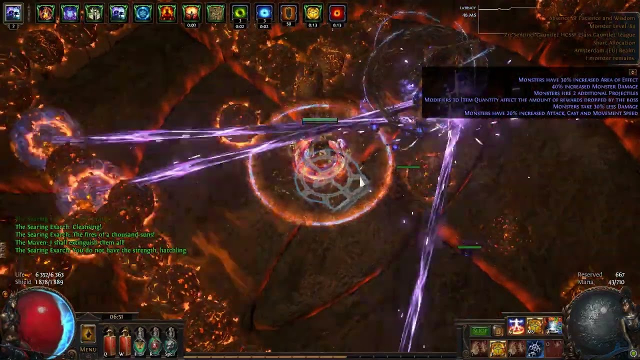 ziz's sentinel gauntlet exarch