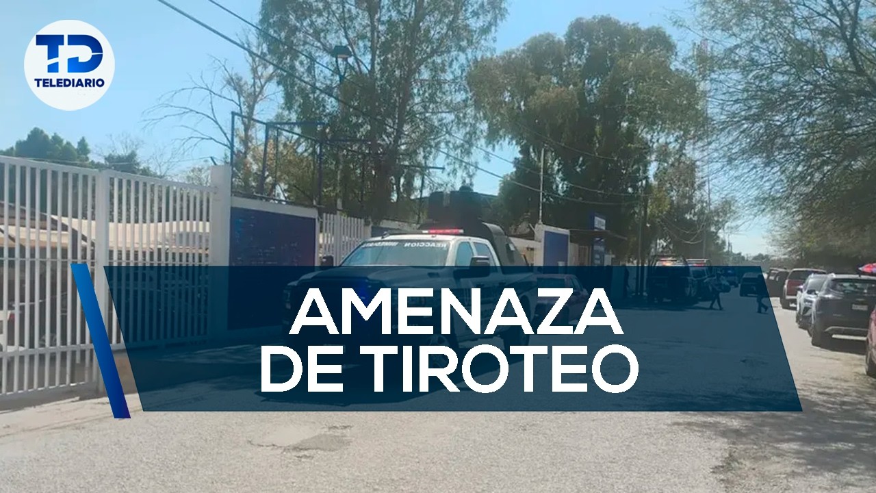 Amenaza de tiroteo provocó pánico y evacuación en escuela
