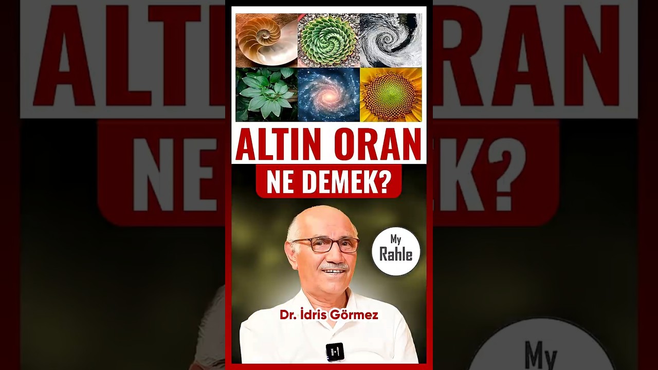 Altın Oran Ne Demek? Dr. İdris G&ouml;rmez Anlatıyor