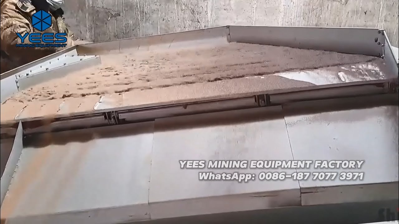 Dry type mineral gravity separation shaker table air shaking table