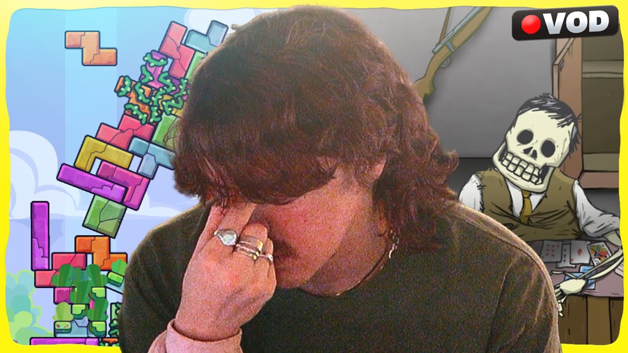 Kryoz stresses himself out by playing games he sucks at