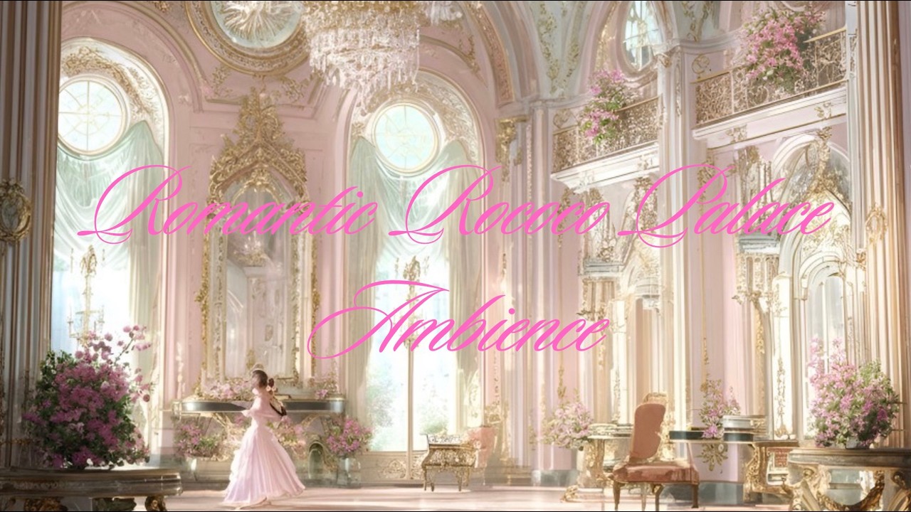 Romantic Rococo Palace Ambience I Soft Fairytale Music for Studying, Relaxing & Dreaming