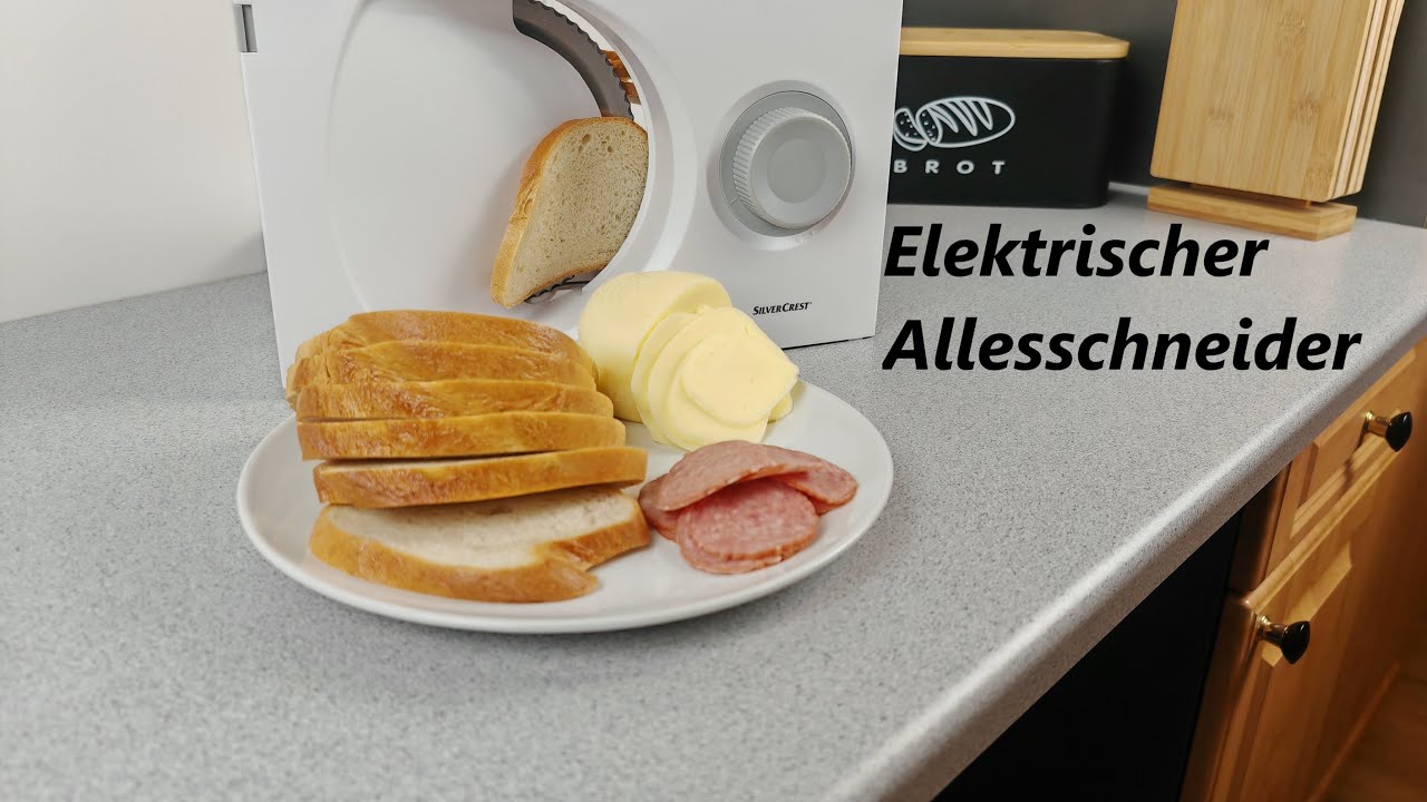SilverCrest Elektrischer Allesschneider SAS 100 A1 Test