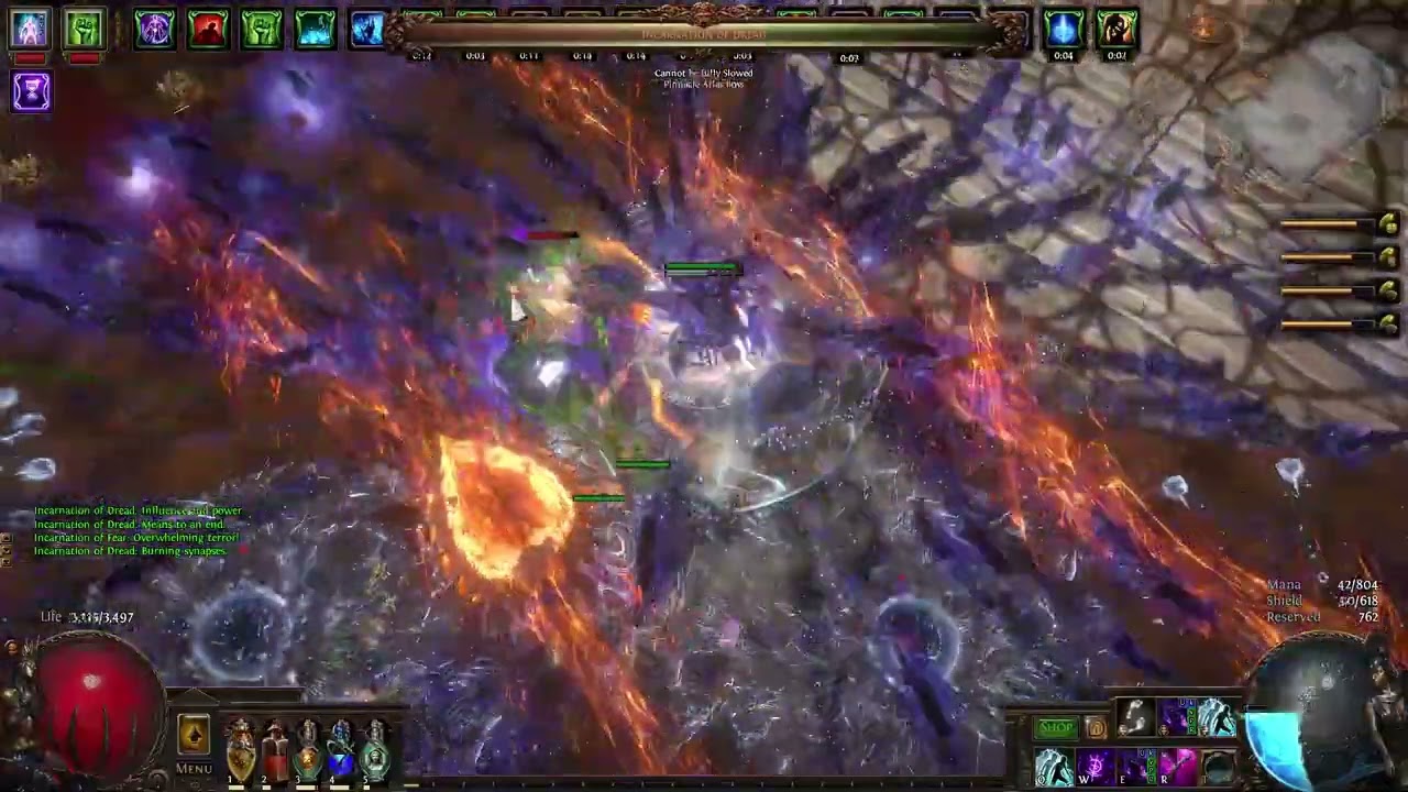 Soulrend of Spiral Pathfinder (No Nimis) VS Uber Incarnation of Dread 3.27 Keepers league