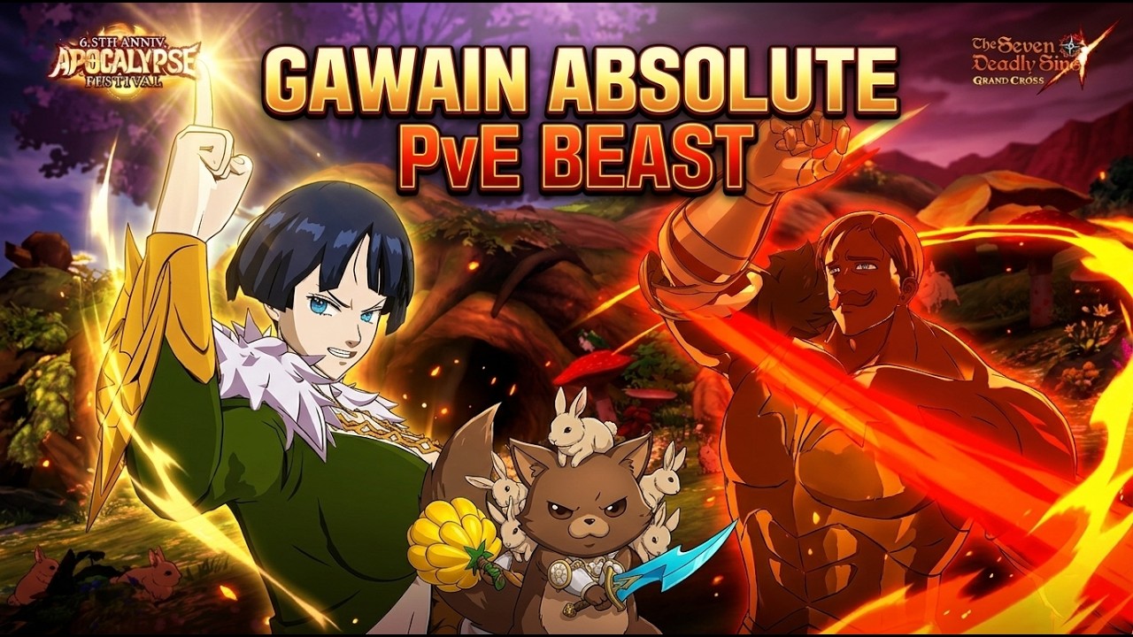 Gawain Speed Run Ratatoskr [ 7DS Grand Cross ]