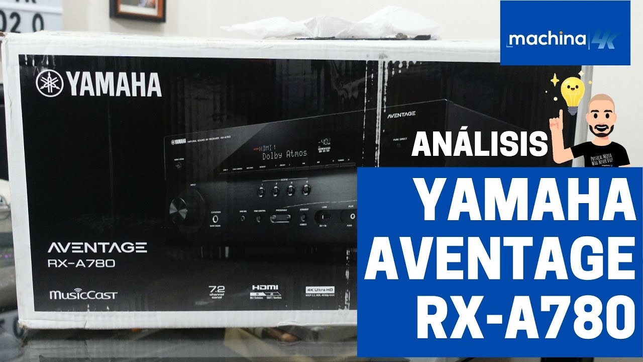 Análisis Receiver Yamaha Aventage RX-A780 😱 Un sonido realmente Alucinante!