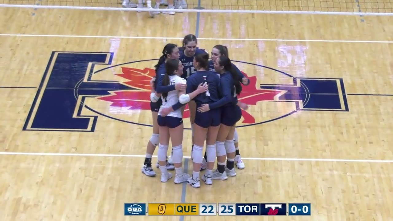 HIGHLIGHTS: Toronto 3, Queen's 0 (Women's Volleyball)