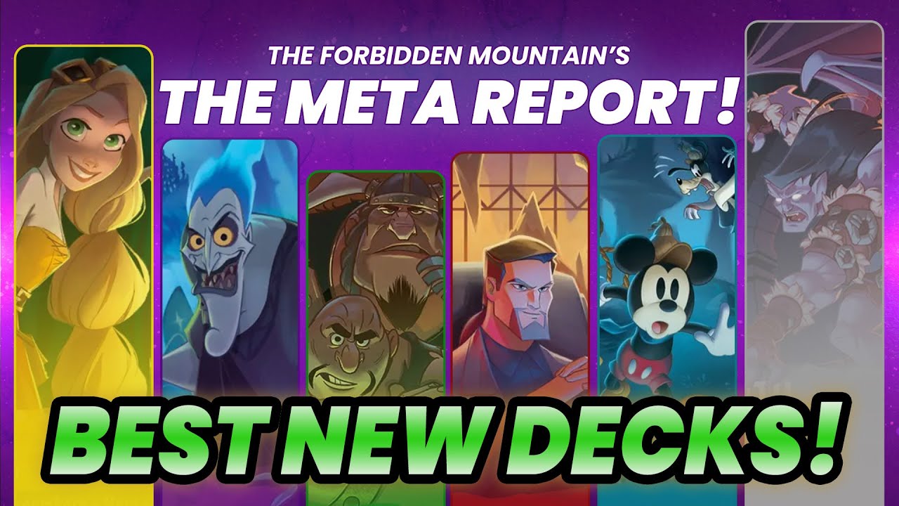 Лучшие колоды в первой неделе Disney Lorcana! Мета-отчёт!