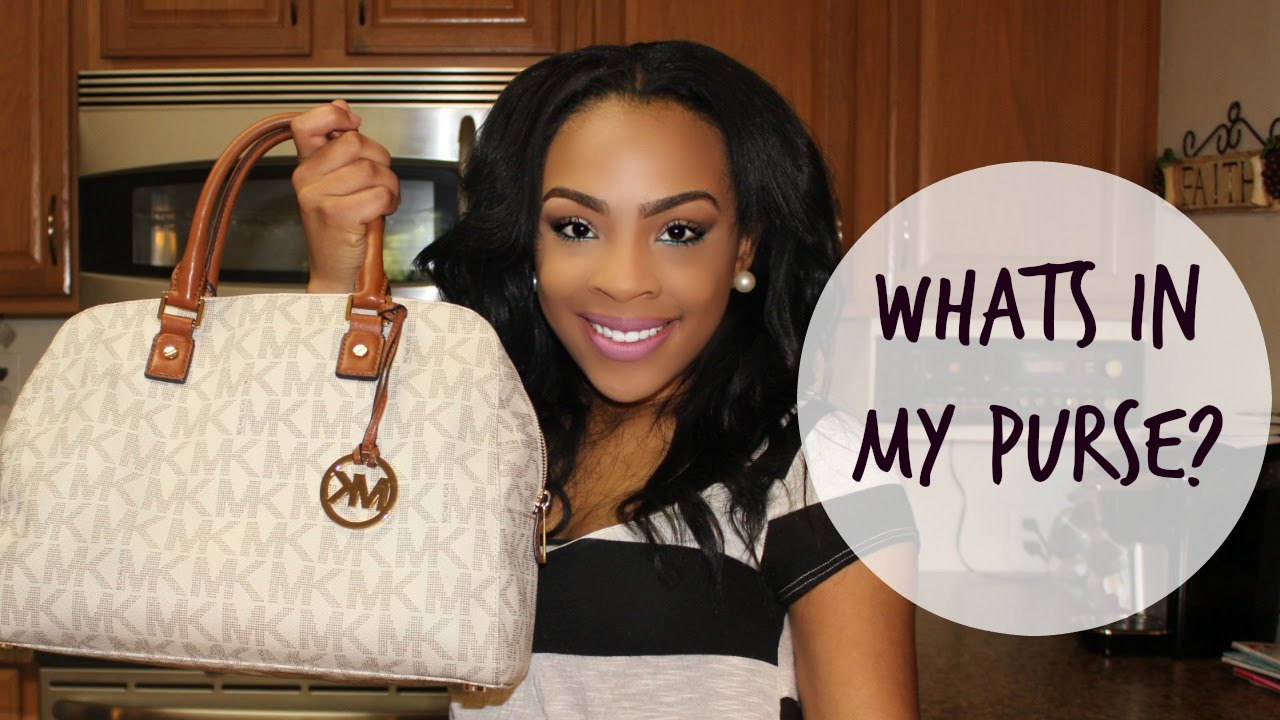 Whats in my Purse 2015? | Michael Kors Purse