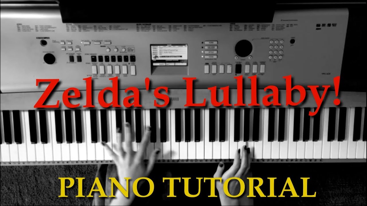 Zelda's Lullaby Piano Tutorial