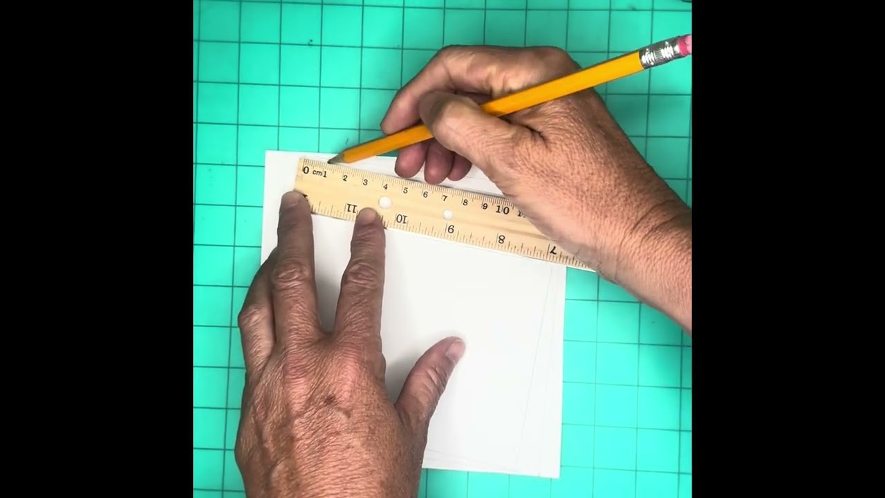 Parabolic drawing illusion