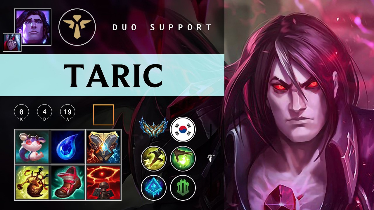 Taric Support vs Bard - KR Challenger Patch 26.03