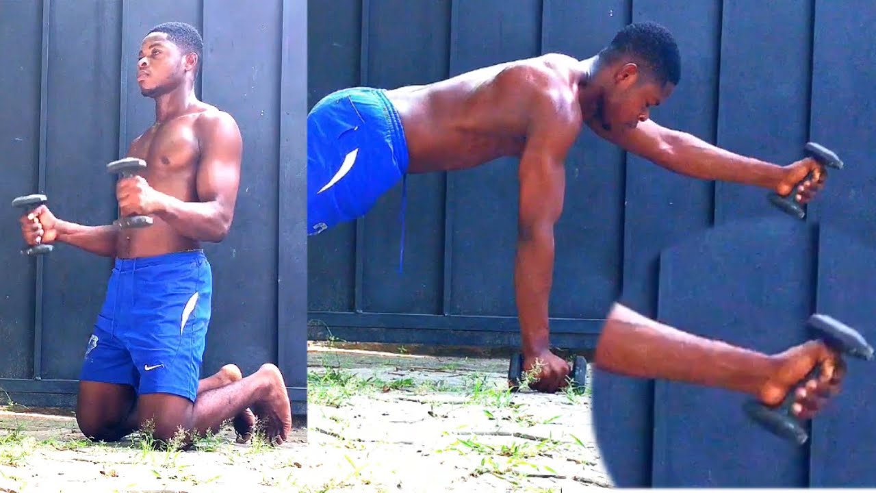 Home fitness calisthenics workout