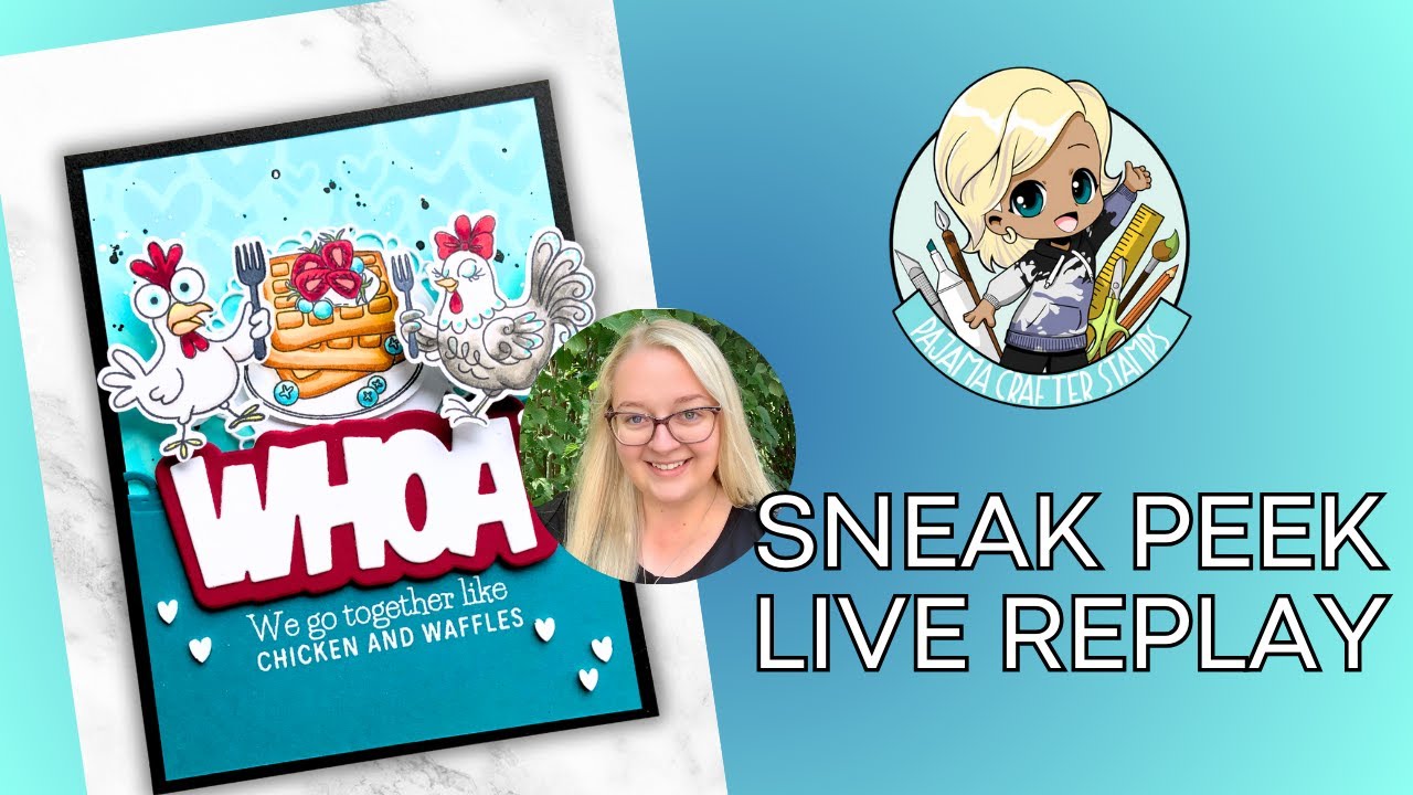 Sneak Peeks Pajama Crafter Stamps NEW Release!