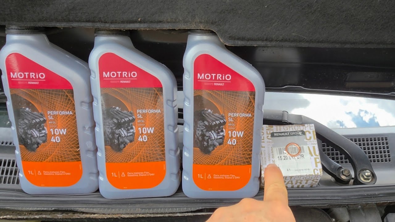 Renault Kwid, Troca de Óleo + Filtro + Quantidade Conforme Manual de Serviço