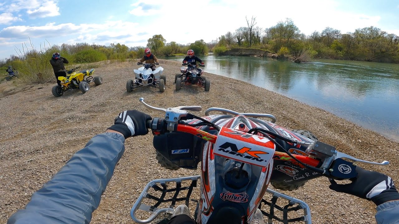 5 QUADS, ON ARRACHE TOUT !!
